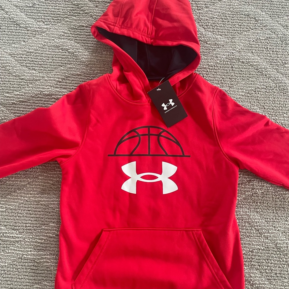 NWT Under Armour Basketball Fleece-lined Sweatshirt/ Hoodie